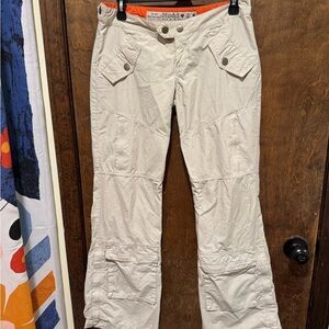 Mudd Cream Cargo Pants - Vintage